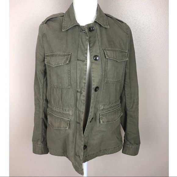 Divided Jackets & Blazers - H&M  Divided green army utility jacket button down